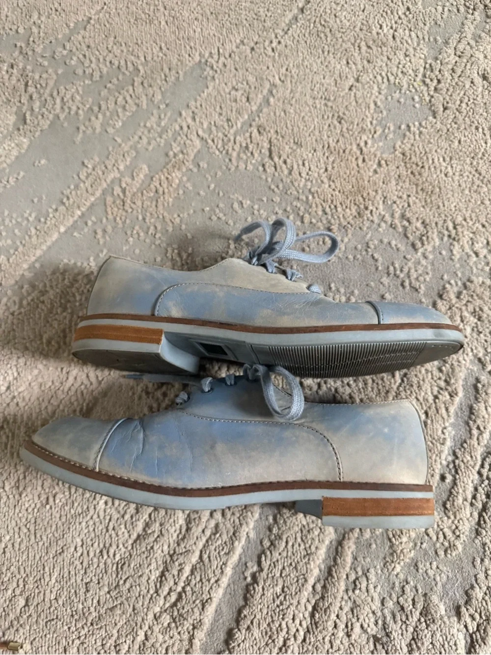 Swear London Charlotte Blue Distressed sneakers Shoes 39